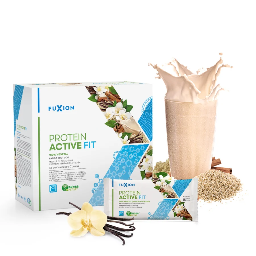 Protein Active Fit - Vainilla y Canela — 14 sticks x 25 g