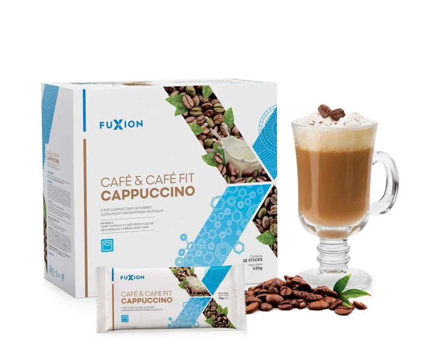 Café & Café Fit Cappuccino — 28 sticks x 15 g